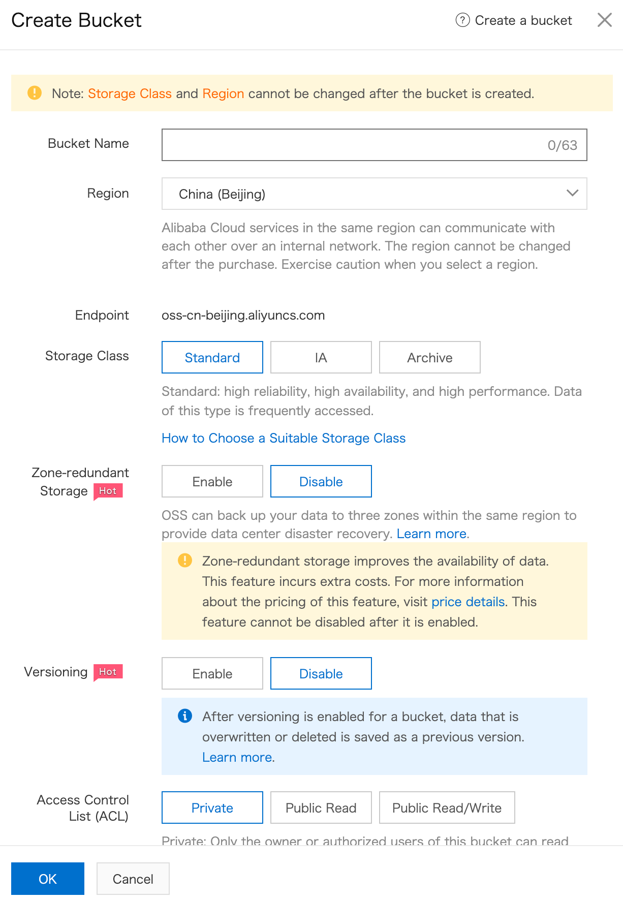 Configuring Object Storage